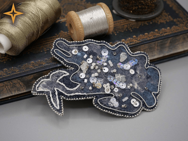 + Poisson Combattant (Barrette à cheveux) +