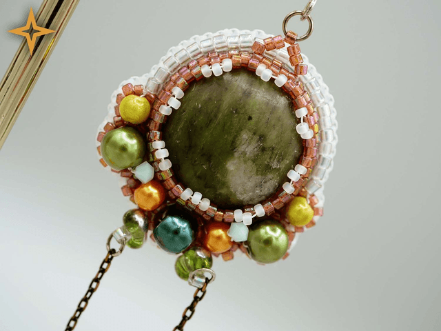 + Fleurs de Jade (Boucles d'oreille) +