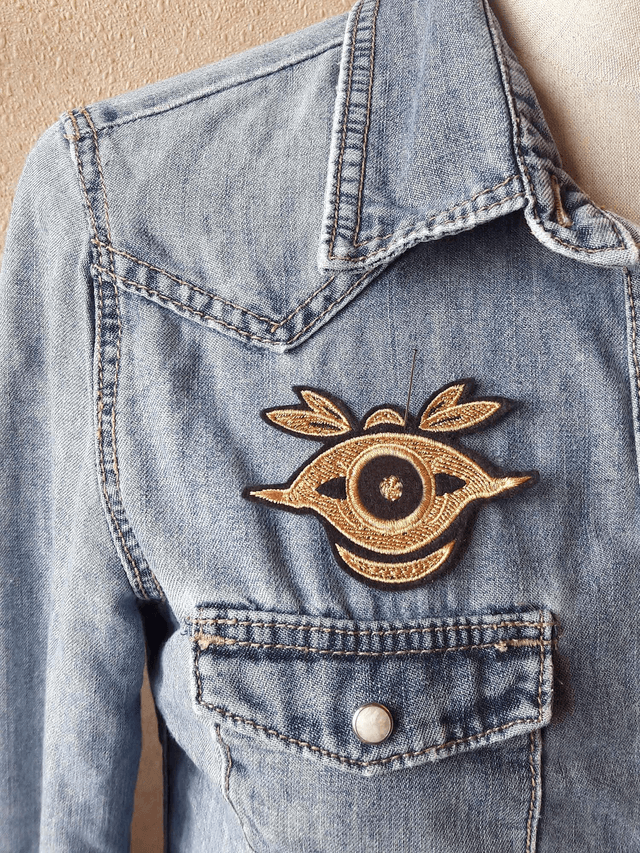 Oeil Volant (Écusson à thermocoller ou à coudre)