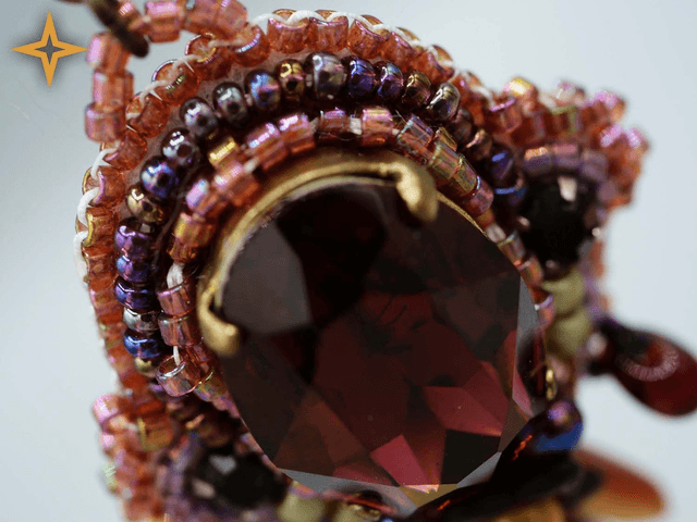 + Comtesses Brodées (Boucles d'oreille) +